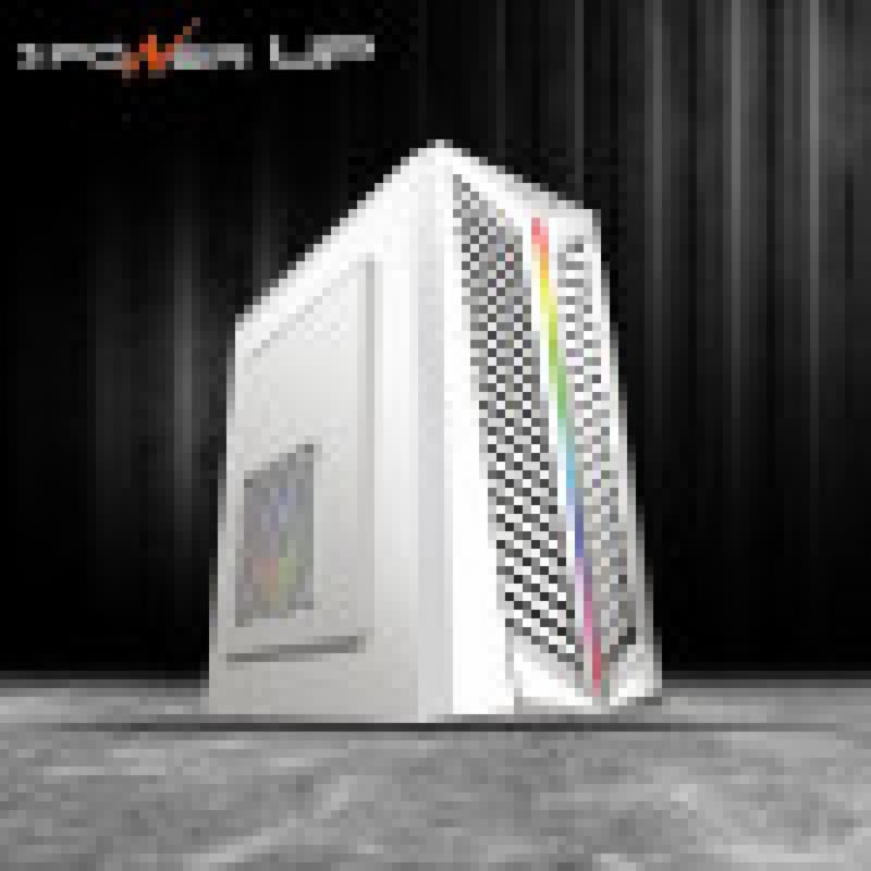 POWER UP POWERMAX CPM 600 (WHITE) PSU 500W LED RGB