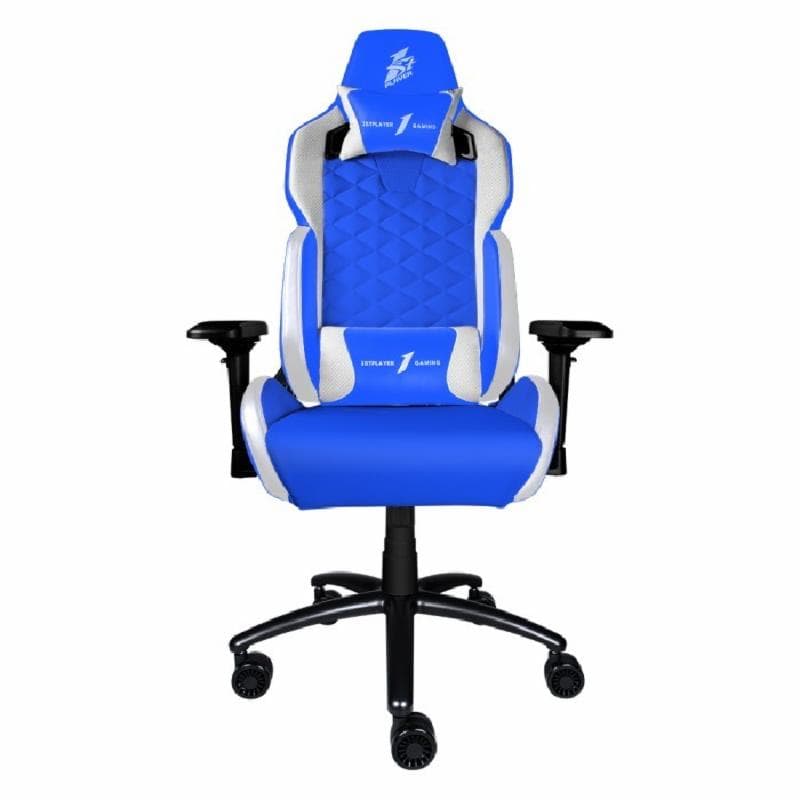 1STPLAYER DK2 - BLUE WHITE GAMING CHAIR - All