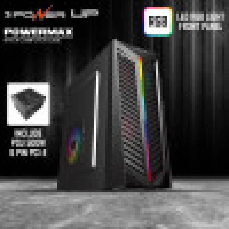 POWER UP POWERMAX CPM 600 (BLACK) PSU 500W LED RGB