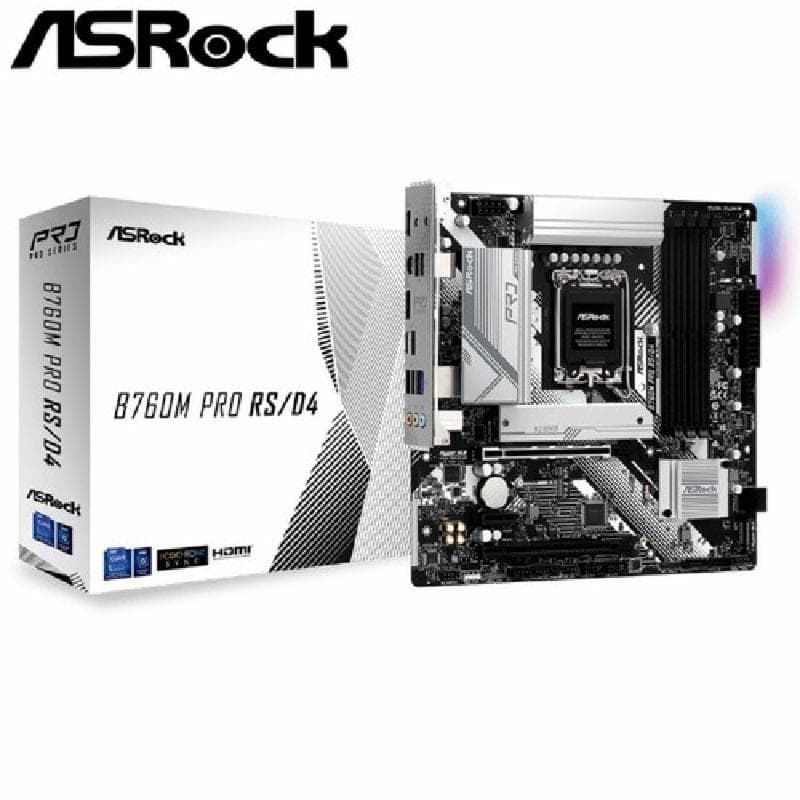 ASROCK B760M Pro RS/D4 LGA1700