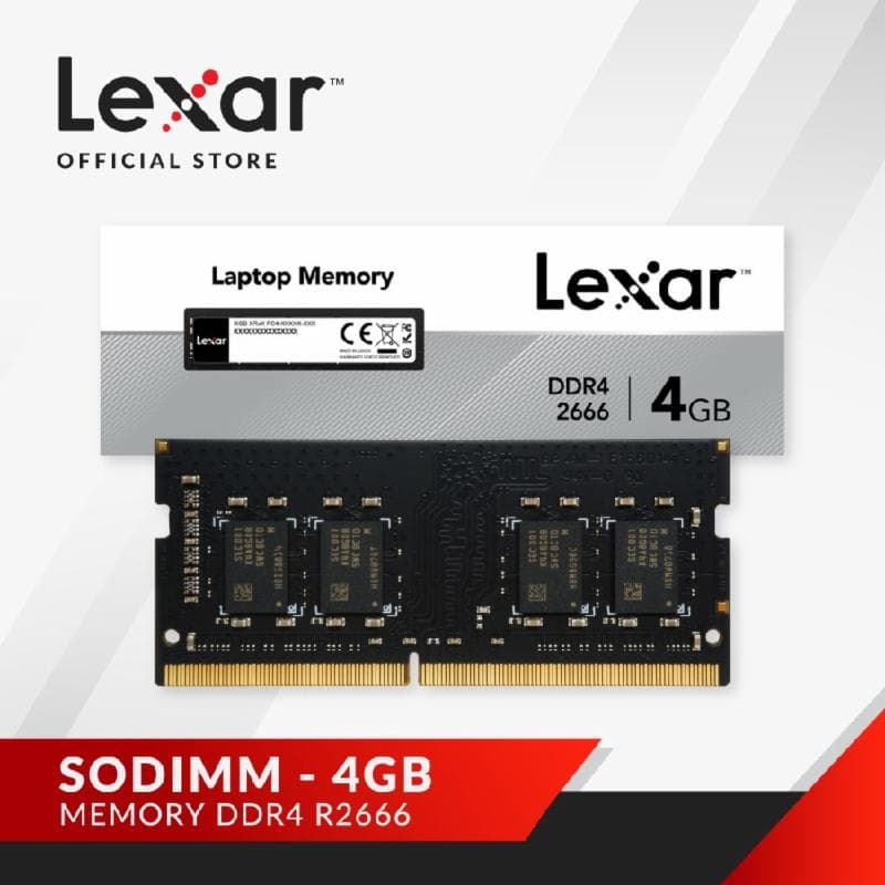 LEXAR SODIMM 4GB DDR4 2666