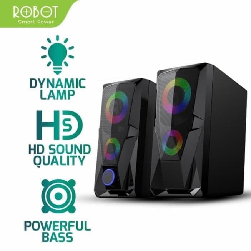 ROBOT RS200 (BLACK) Multimedia Speaker