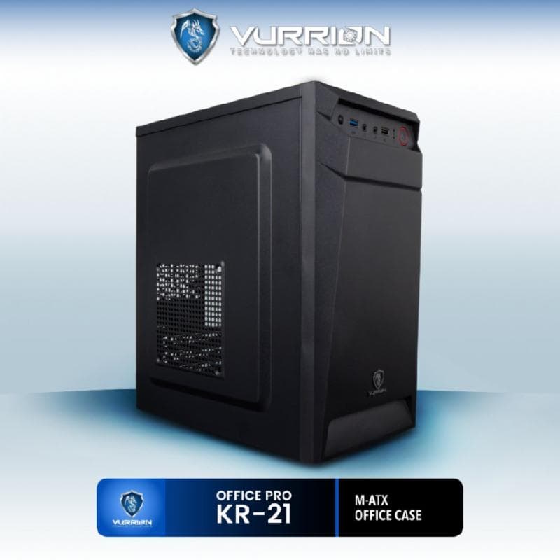 VURRION OFFICE PRO KR21 m-ATX CASE + PSU