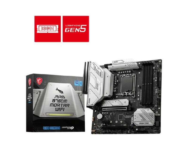 MSI MAG B760M MORTAR WIFI DDR5 LGA 1700