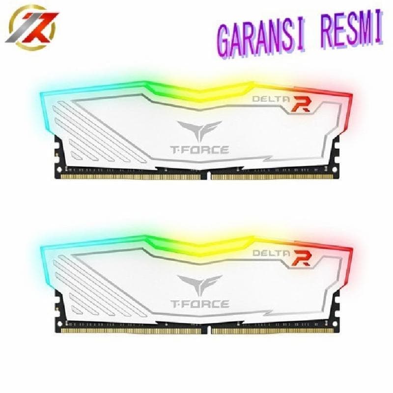 TEAM DELTA RGB (WHITE) 64GB (2X32GB) 3600 DDR4