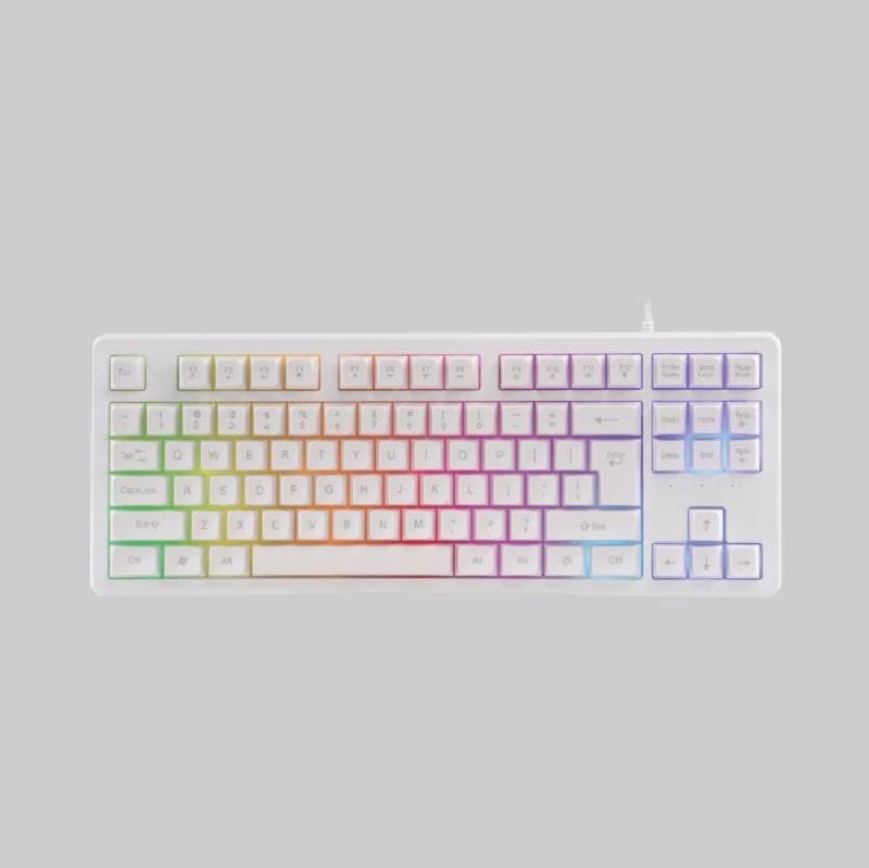 REXUS FORTRESS K9G (WHITE) KEYBOARD GAMING