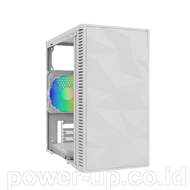 RAPTOR POWERMAX 710 PRO (WHITE) SIDE TEMPERED GLASS + PSU FREE 2 FAN