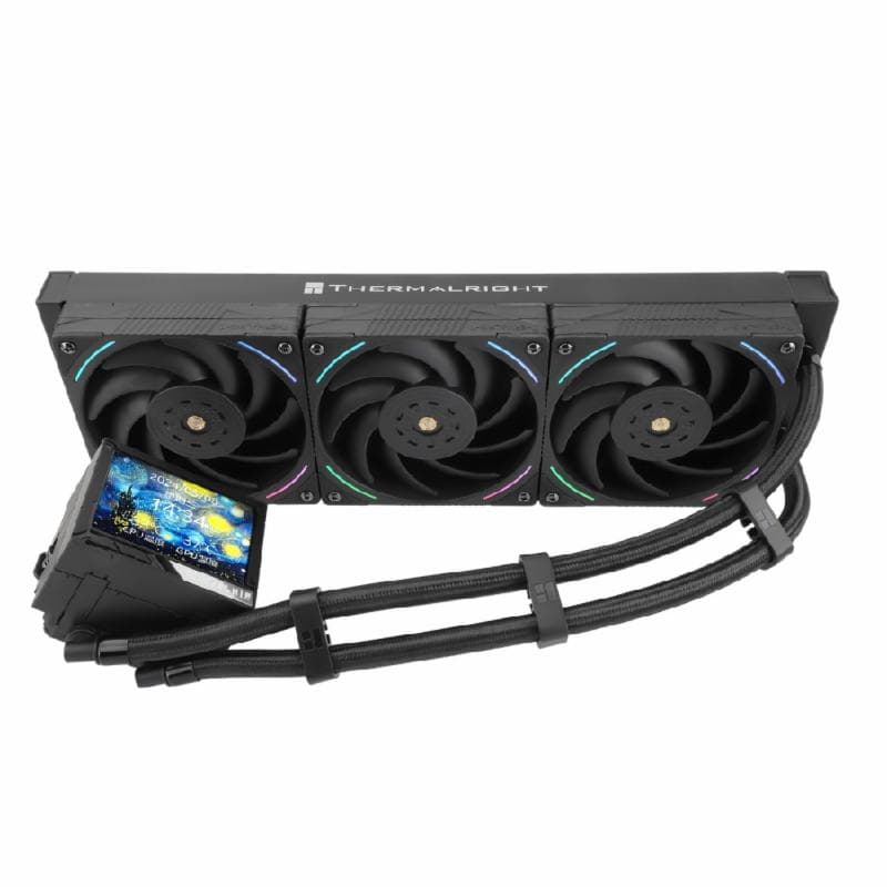 THERMALRIGHT MJOLNIR VISION 360 BLACK ARGB  w/ LCD Display CPU AIO Water Cooling