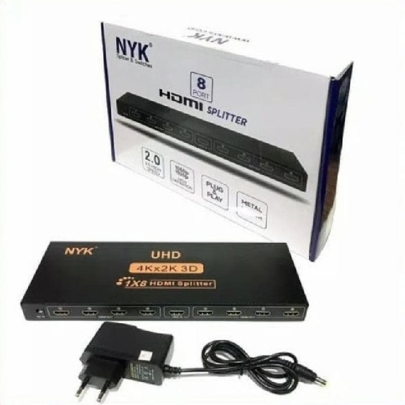 NYK HDMI SPLITER 1-8