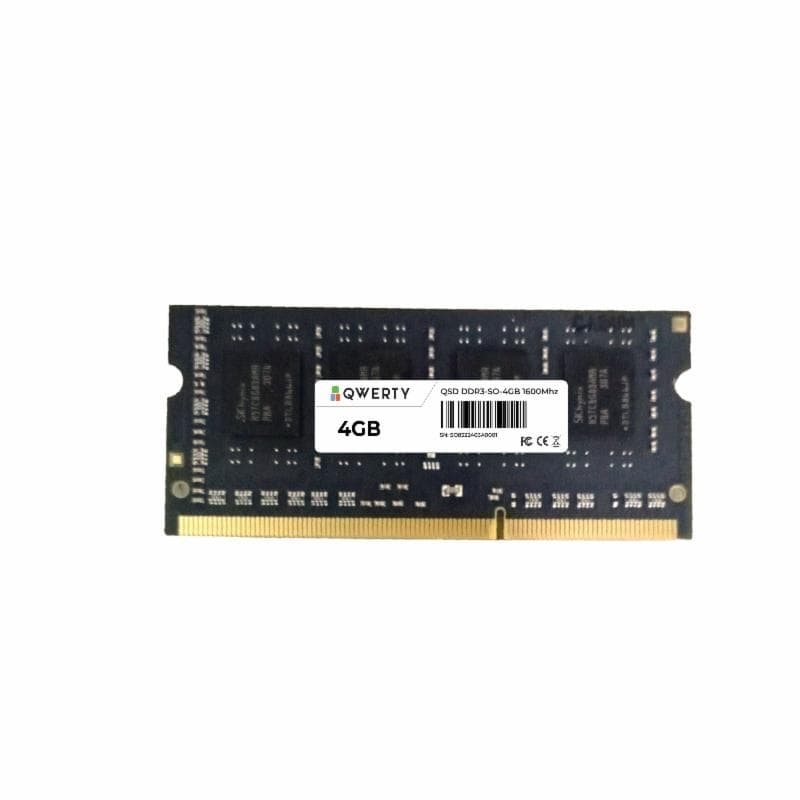 QWERTY RAM Laptop DDR3 4GB 12800