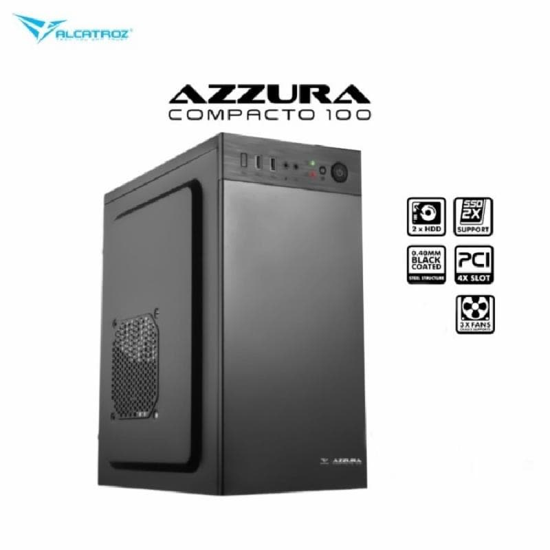 Alcatroz Azzura Compacto 100 m-Atx with PSU Voltron Bronze 235 Casing PC