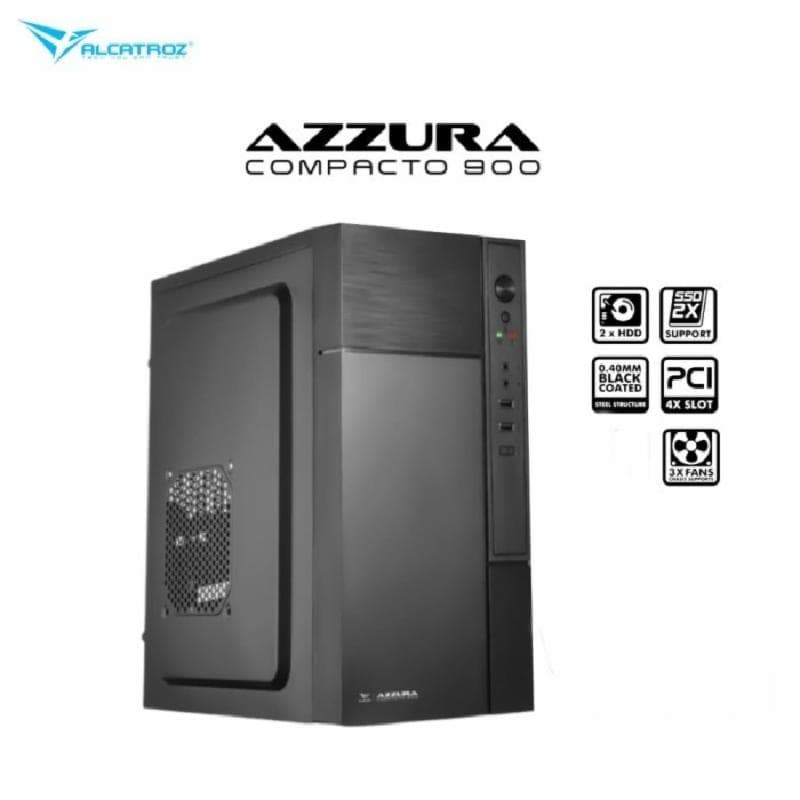 Alcatroz Azzura Compacto 900 m-Atx with PSU Voltron Bronze 235 Casing PC