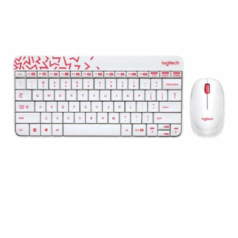 LOGITECH MK240 (WHITE) WIRELESS KEY MOUSE