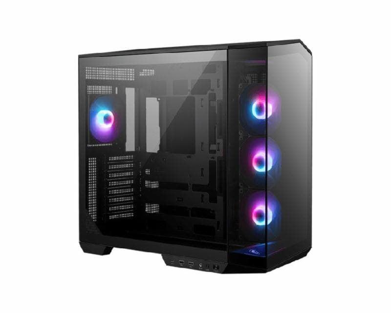 MSI MAG PANO 100R PZ (BLACK) - ATX Case Include 4 Fan ARGB