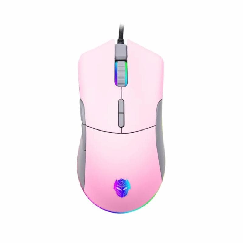 REXUS XIERRA X15 (PINK) RGB 7200 DPI MACRO GAMING MOUSE
