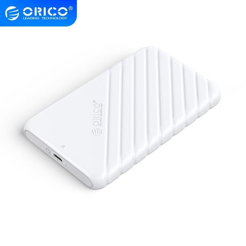 ORICO 25PW1C-C3-BL-EP (WHITE) 2.5 inch USB3.1 Gen1 Type-C Hard Drive Enclosure