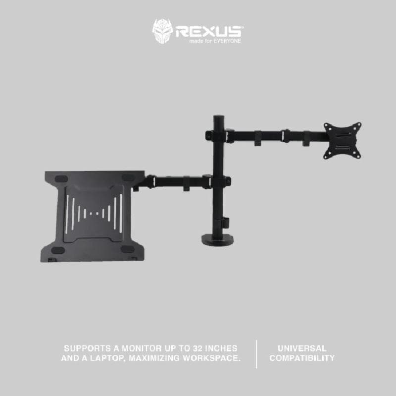 REXUS DBM-03 2IN 1 BRACKET MONITOR & LAPTOP