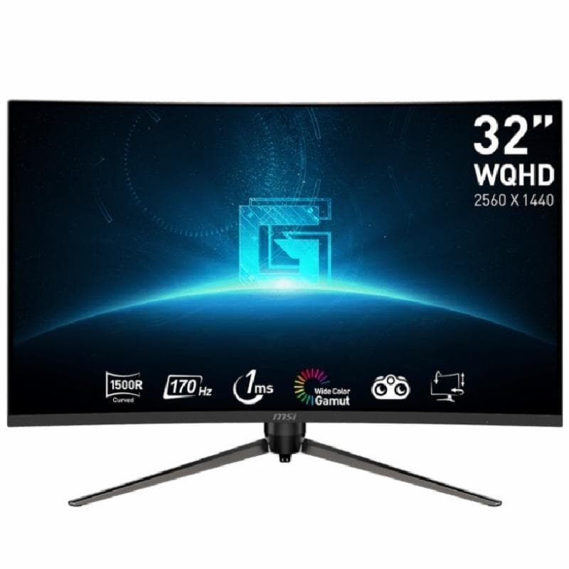 MSI G32CQ5P - 32 inch 2K WQHD VA 170Hz 1ms Curved Gaming Monitor