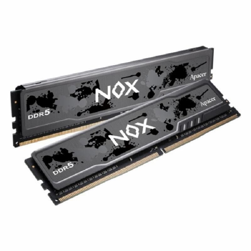 APACER NOX BLACK 16GB (2x8GB) DDR5 5600Mhz Memory DIMM AH5U16G56C52RMBAA2
