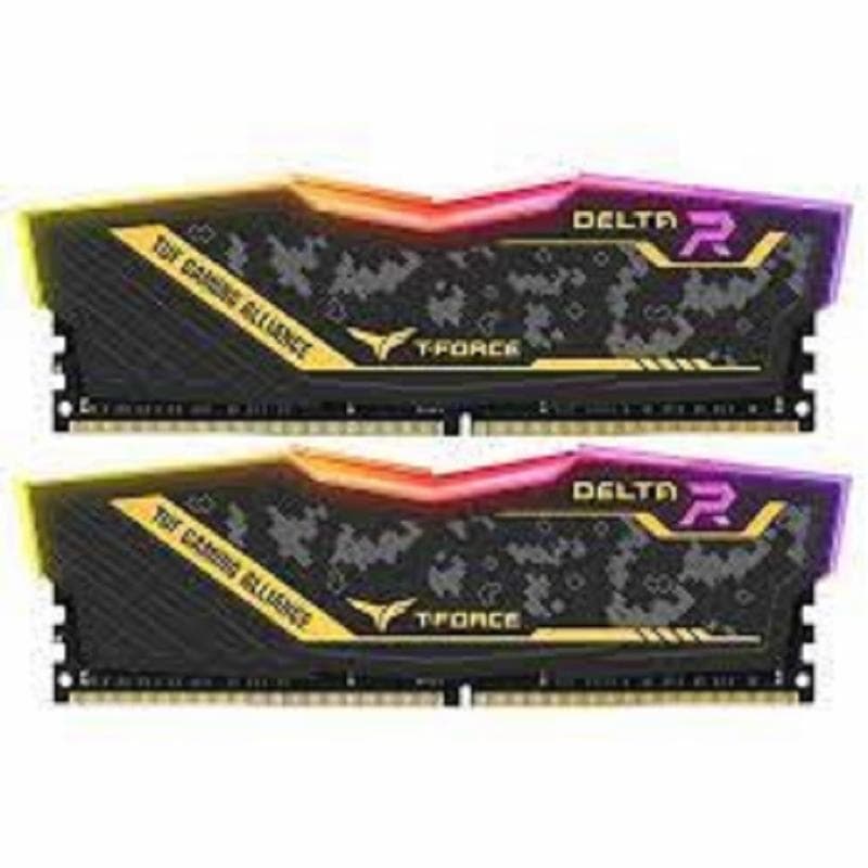 TEAM DELTA TUF RGB 32GB (2X16GB) 3600MHz BLACK DDR4