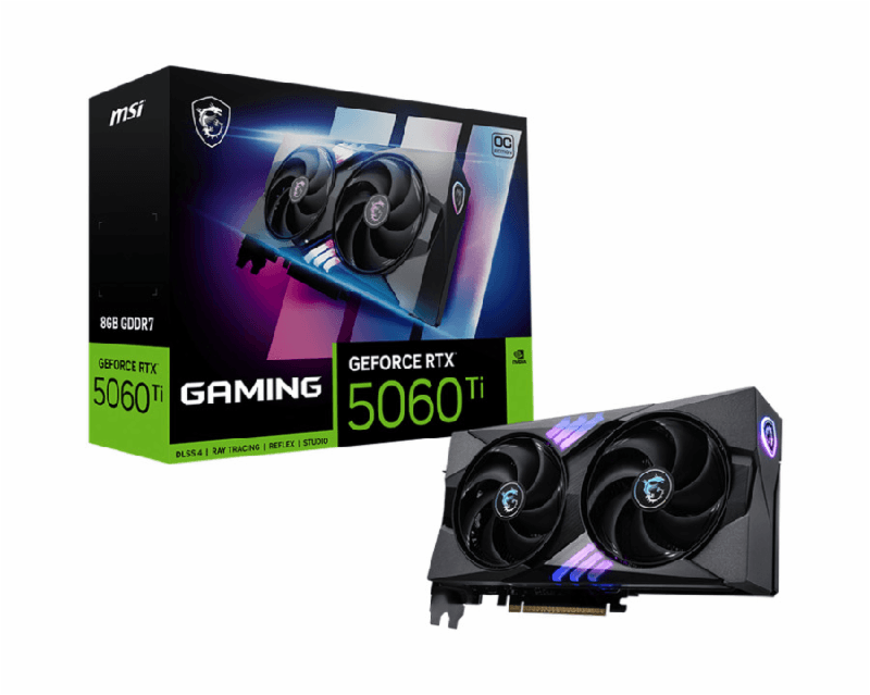 MSI RTX 5060 Ti GAMING OC 8GB GDDR7