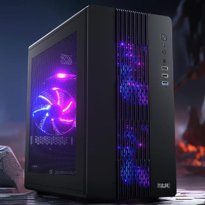 GAMEN GCS120 (BLACK) mATX Gaming Case