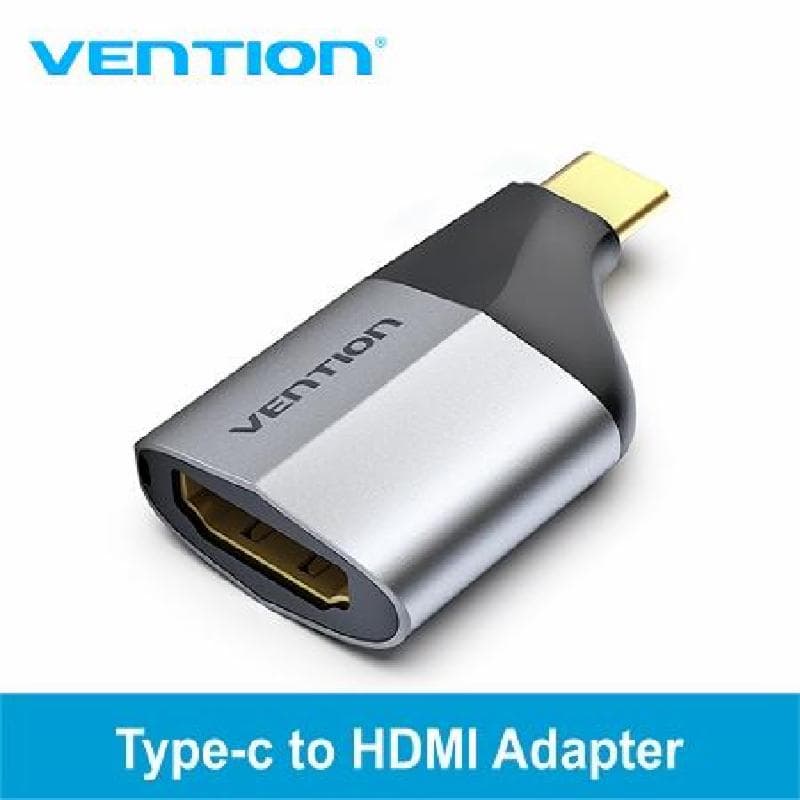 VENTION TCAH0 CONVERTER Type-C to HDMI Adapter Gray Alloy Type