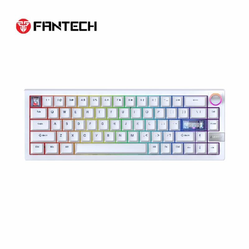 FANTECH MAXFIT6 MK920 (WHITE) BROWN SWITCH WIRELESS MECHANICAL KEYBOARD