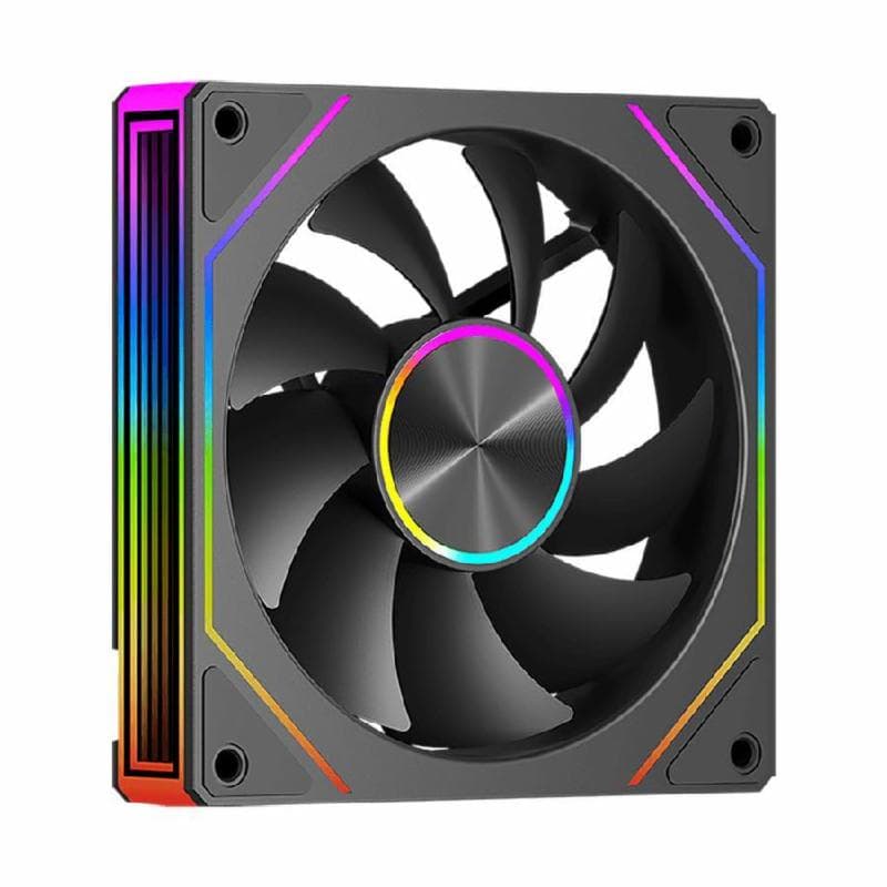 PCCOOLER FG 120 ARGB (BLACK) FORWARD FAN PWM 120MM FAN
