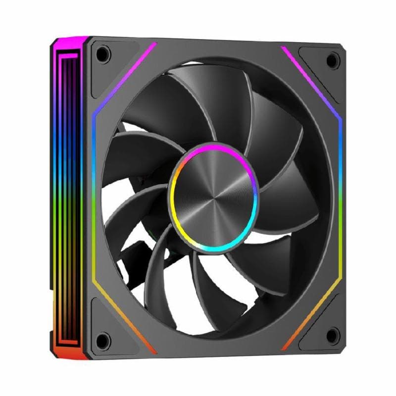 PCCOOLER FG 120 ARGB (BLACK) REVERSED FAN PWM 120MM FAN