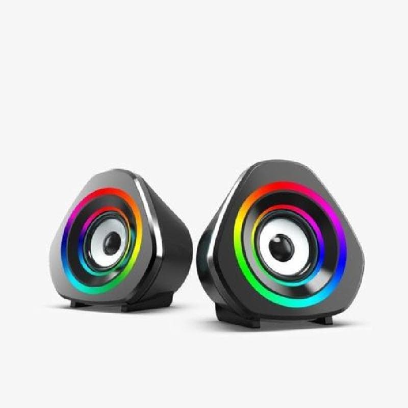NYK NEMESIS SP-N08 (Black) Falcon Speaker Gaming Stereo Audio RGB