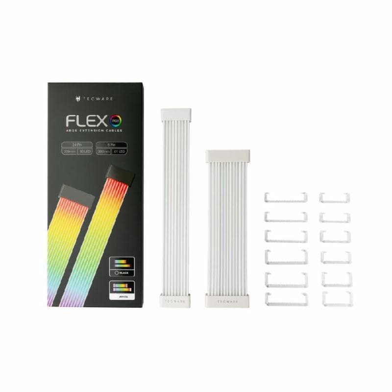 TECWARE FLEX ARGB Cables (WHITE)