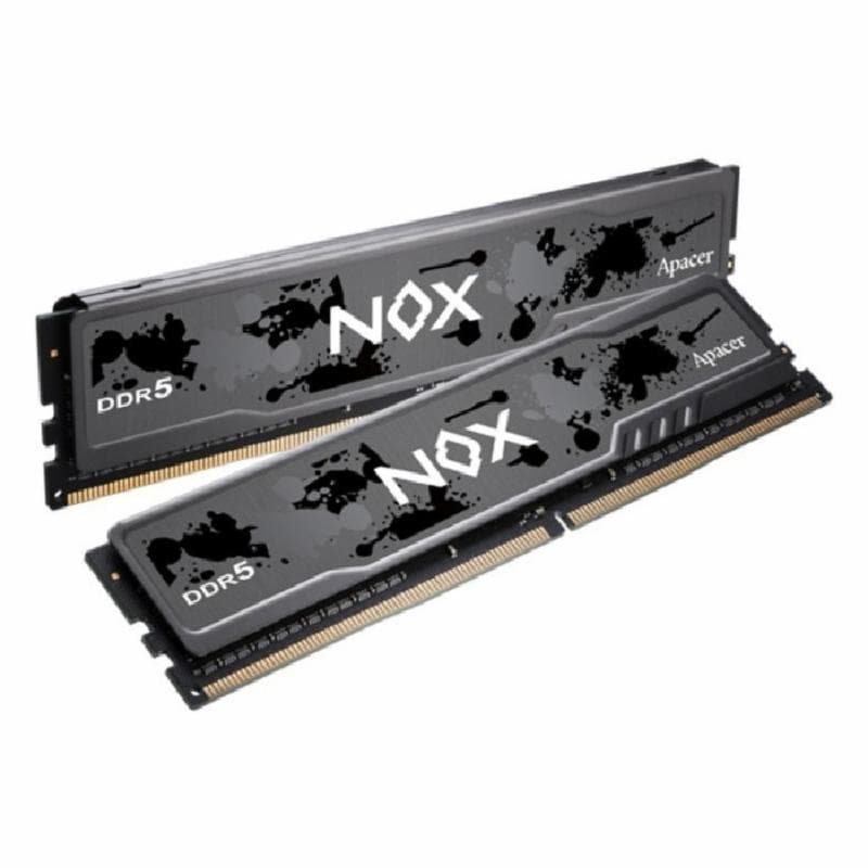 APACER NOX BLACK 32GB (2x16GB) DDR5 6000Mhz Memory DIMM AH5U32G60C622MBAA2
