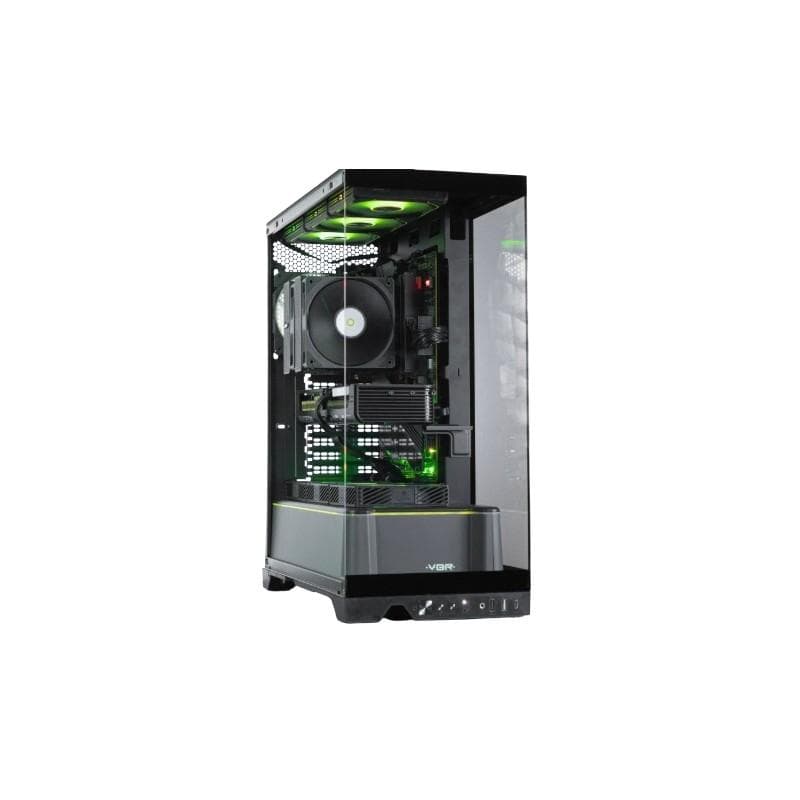 VBR Z-5 (BLACK) Modern Aesthetic Dual Chamber ATX BTF Support USB Type C Support  AIO 360 VGA up to 420mm