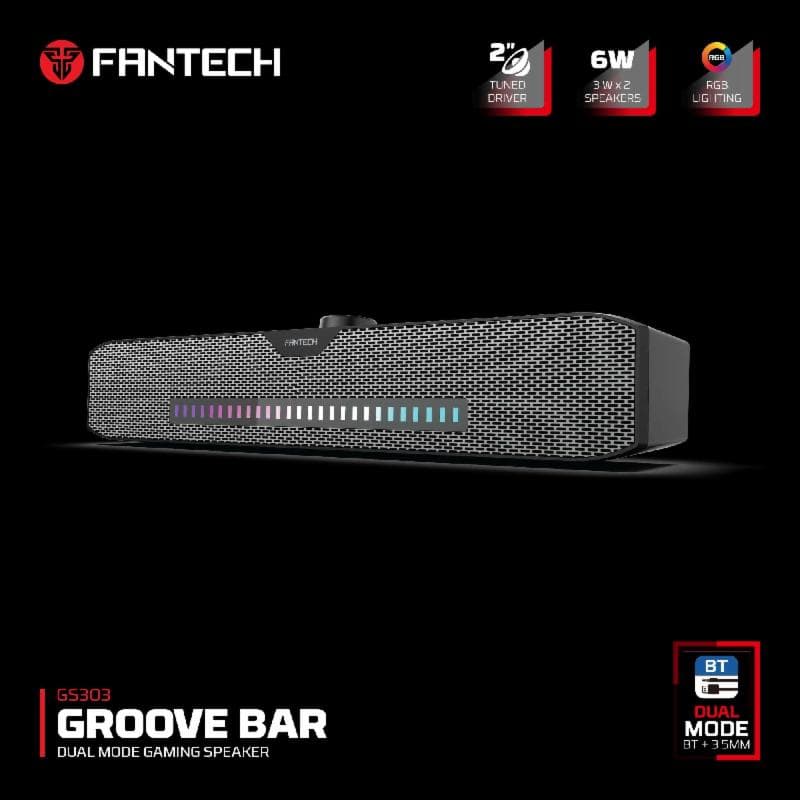 FANTECH GROOVE BAR GS303 SPEAKER BLACK