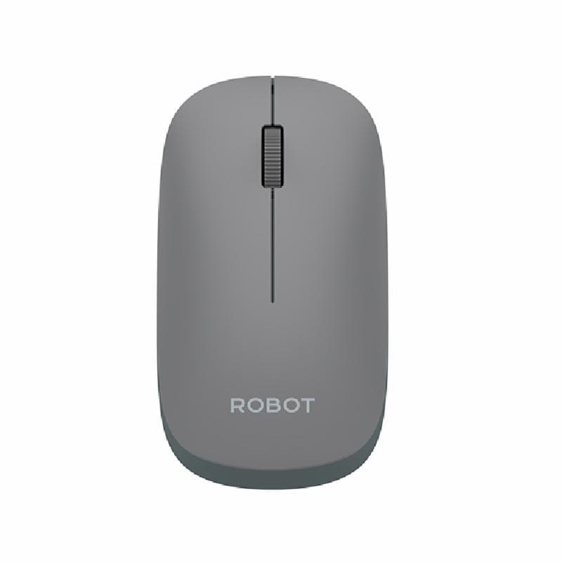 ROBOT M390 (Grey) Mouse Dual Mode Wireless Bluetooth Silent Click