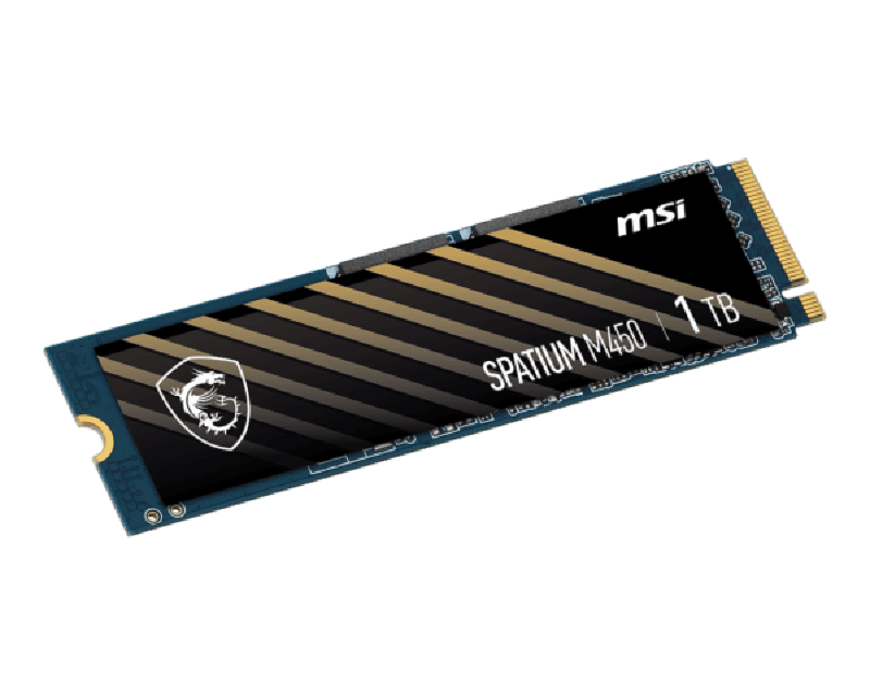 MSI SPATIUM M450 1TB PCIe 4.0 NVMe M.2 (TRAY)