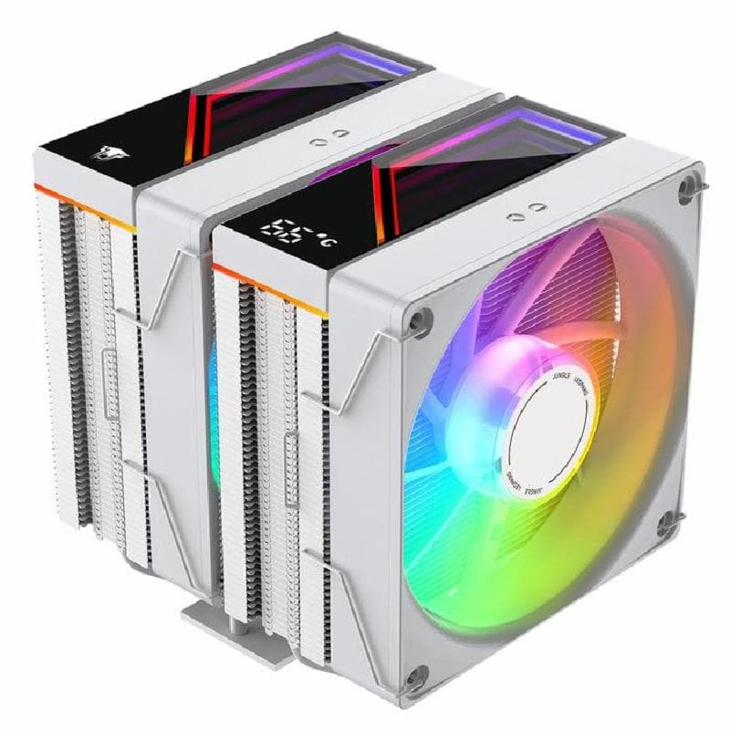 JUNGLE LEOPARD KF620-DGT DIGITAL ARGB (WHITE) CPU Cooler