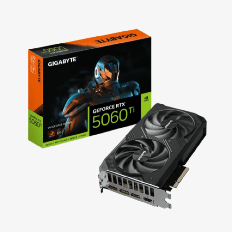GIGABYTE GeForce RTX 5060 Ti WINDFORCE OC 16GB GDDR7 2
