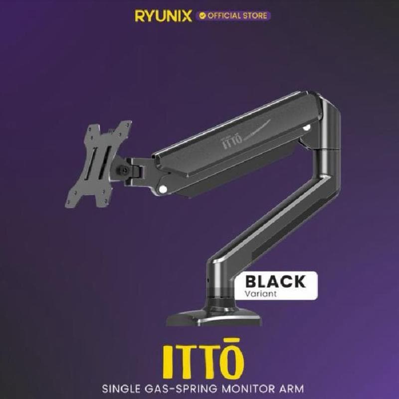 RYUNIX ITTO MAX1 (BLACK) ARM BRACKET MONITOR