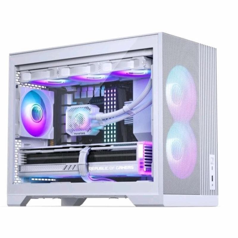 PHANTEKS XT M3 (WHITE) m-ATX Case | Tempered Glass Window