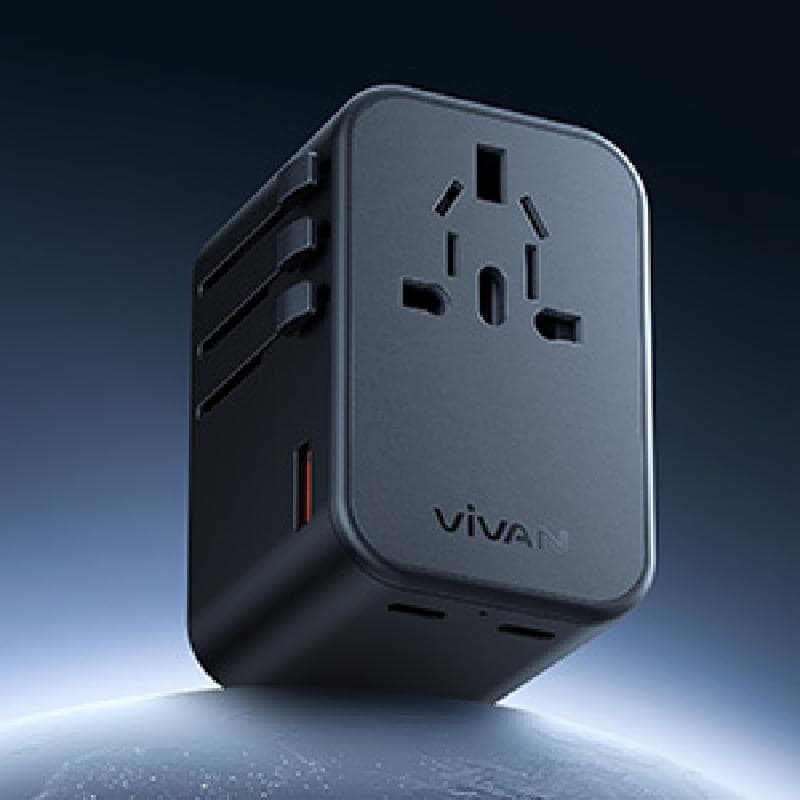 VIVAN VPS-T004A 65W Power Adapter Universal GaN Technology USB Type C