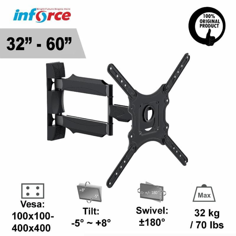 INFORCE T78 BRACKET TV  32-60" UNIVERSAL BRAKET
