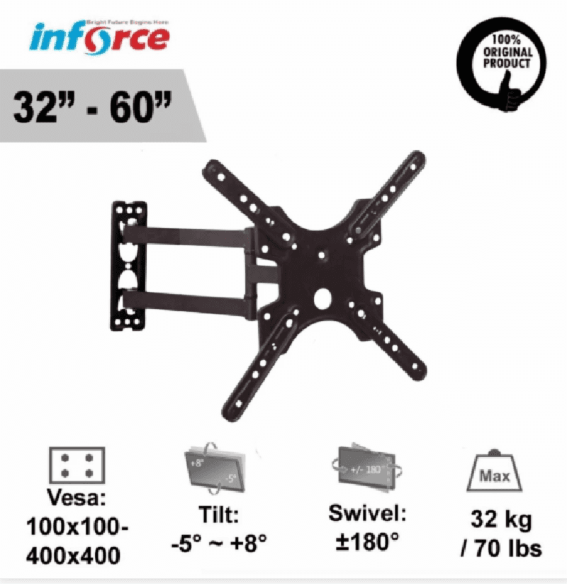 INFORCE T78N BRACKET TV  32-60" UNIVERSAL BRAKET