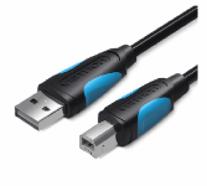 VENTION VAS-A16-B500 KABEL USB PRINTER USB 2.0 A Male to B Male 5M Black