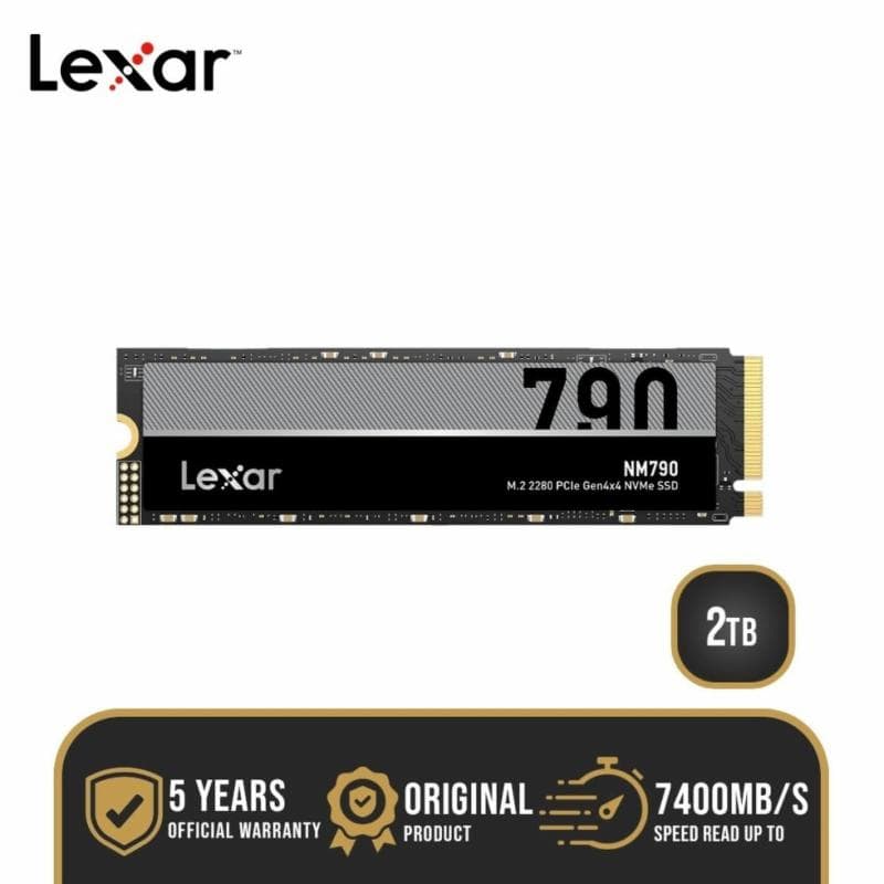 LEXAR NM790 2TB PCIe 4.0 NVMe M.2 SSD