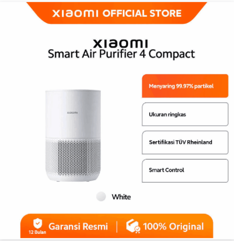 XIAOMI Smart Air Purifier 4 Compact