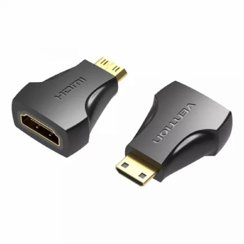 VENTION AISB0 Mini HDMI Male to HDMI Female Adapter Black