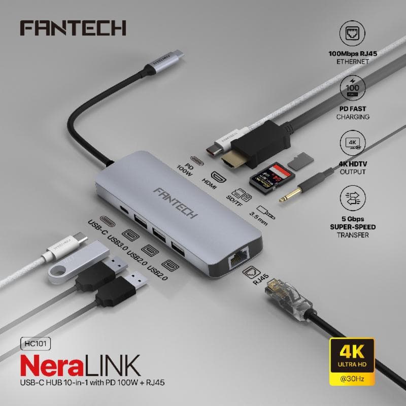 FANTECH NERALINK HC101 USB HUB