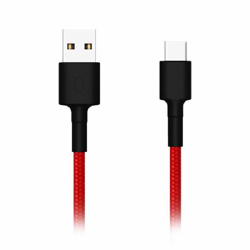 XIAOMI Mi Braided USB Type-C Cable 100cm (Red))